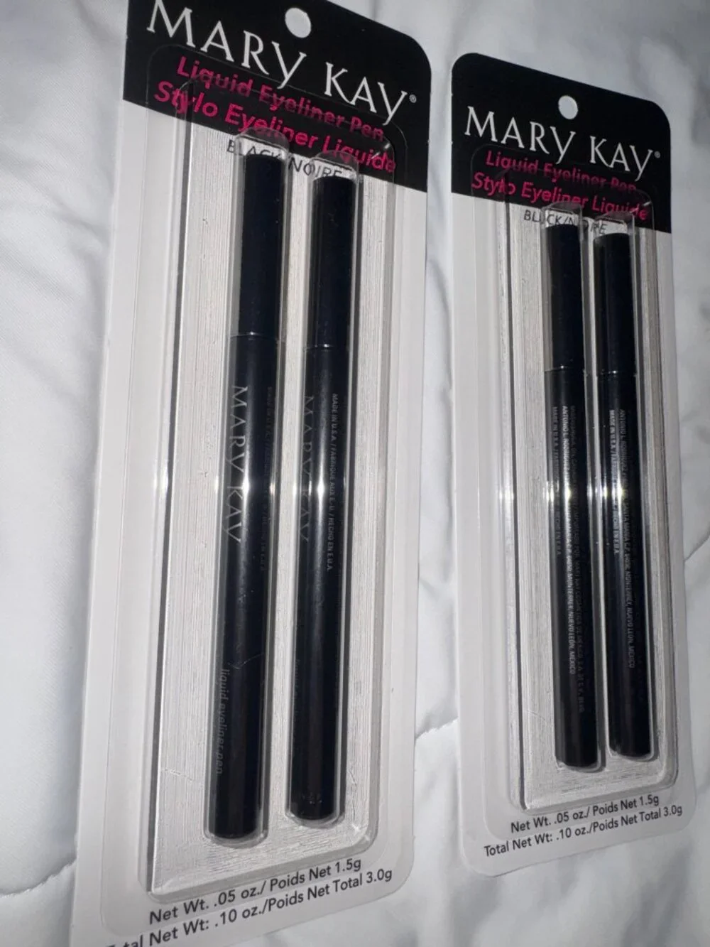 SEALED Mary Kay Liquid Eyeliner Pens in the shade Black/Noir